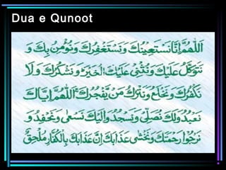 Dua e Qunoot
 
