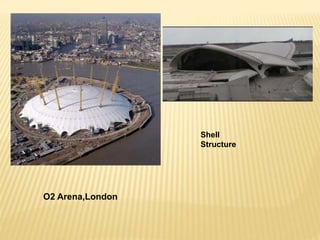 O2 Arena,London
Shell
Structure
 