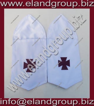 Masonic knights of malta reversible bag pocket