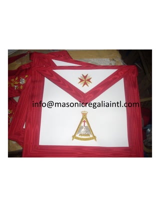 Masonic Regalia Aprons