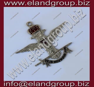 Masonic scottish rite 33rd degree eagle collar jewel silver plated