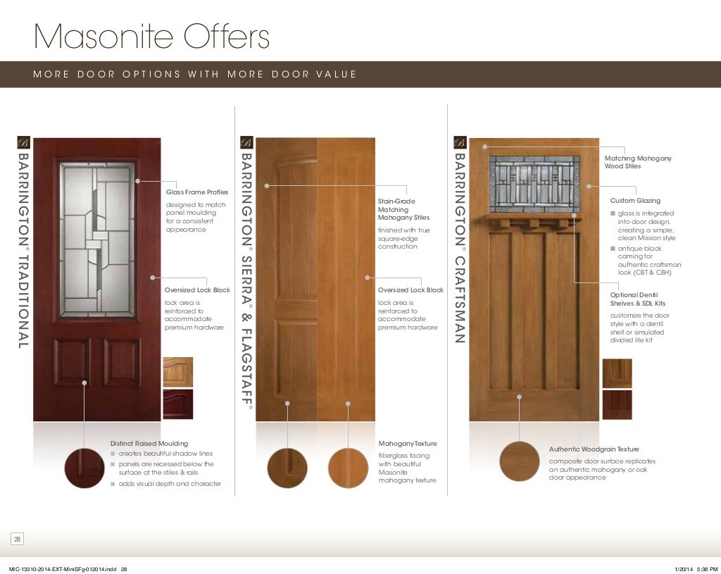 Masonite Door Catalog