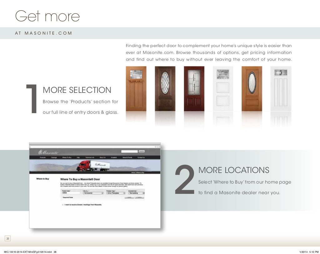 Masonite Door Catalog