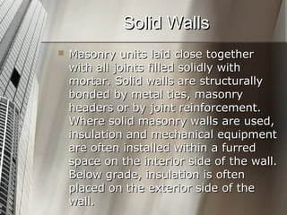 Masonry of Building | PPT