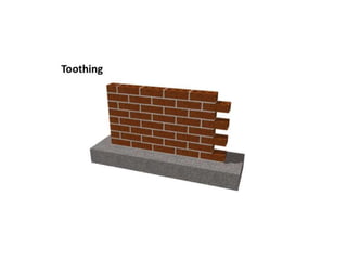 Toothing Masonry | PPTX