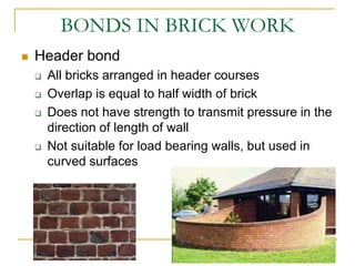 Brick Masonry and Stone Masonry | PPTX