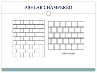 ASHLAR CHAMFERED
 