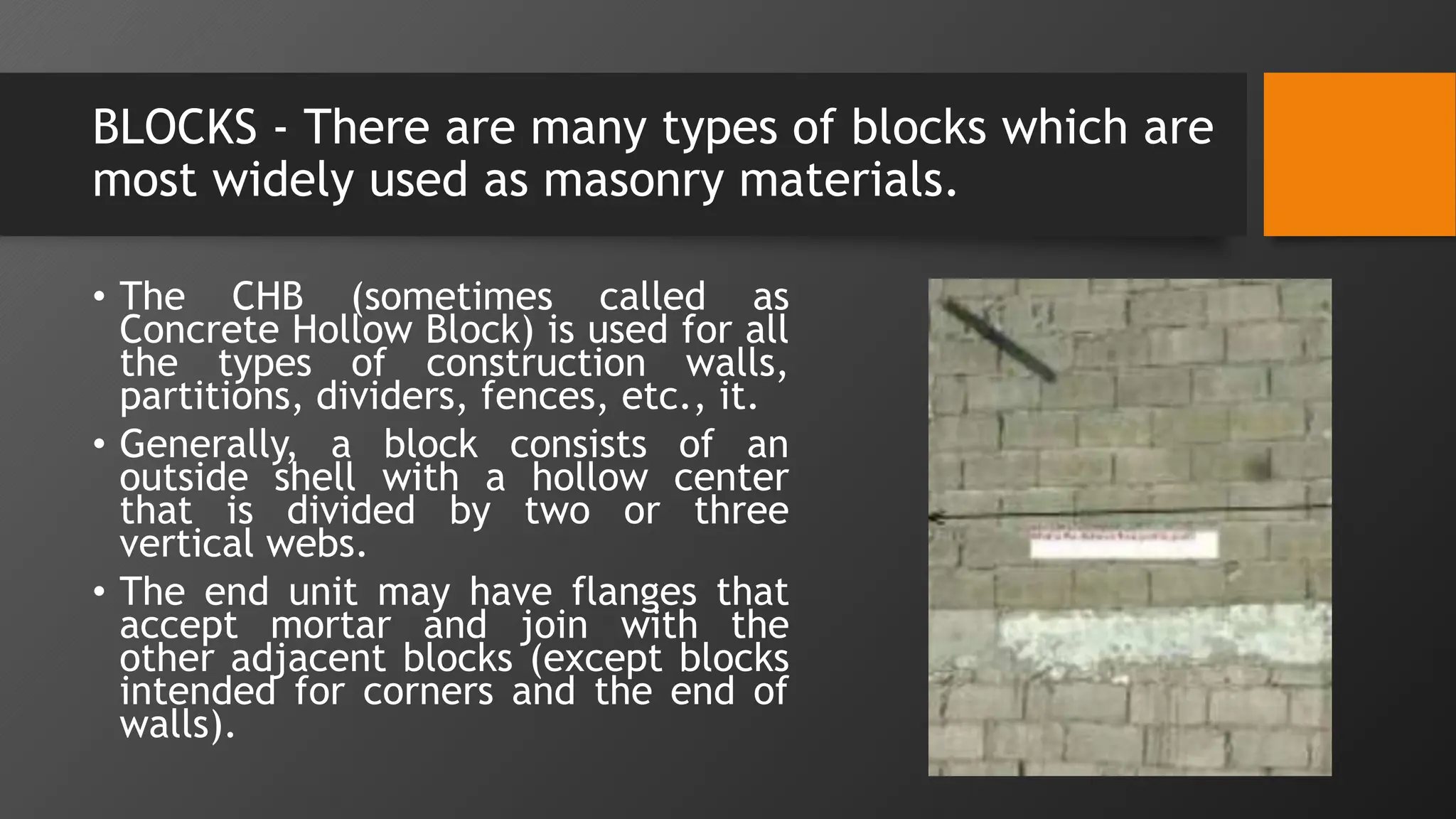 Masonry And Materials For Explooooo Pptx