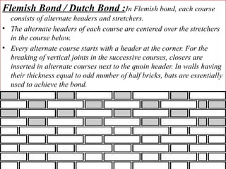 MASONRY STRUCTURES IN THE FIELD OF CIVIL ENGINEERING | PPTX