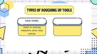 MASONRY MATERIALS, TOOLS, AND EQUIPMENTS | PDF