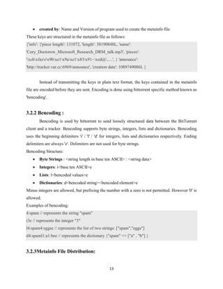BitTorrent Seminar Report | PDF