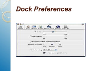 Dock Preferences