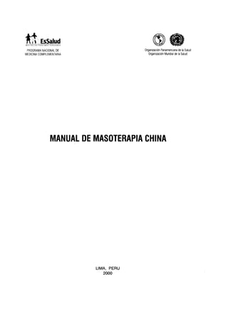 Masoterapia china
