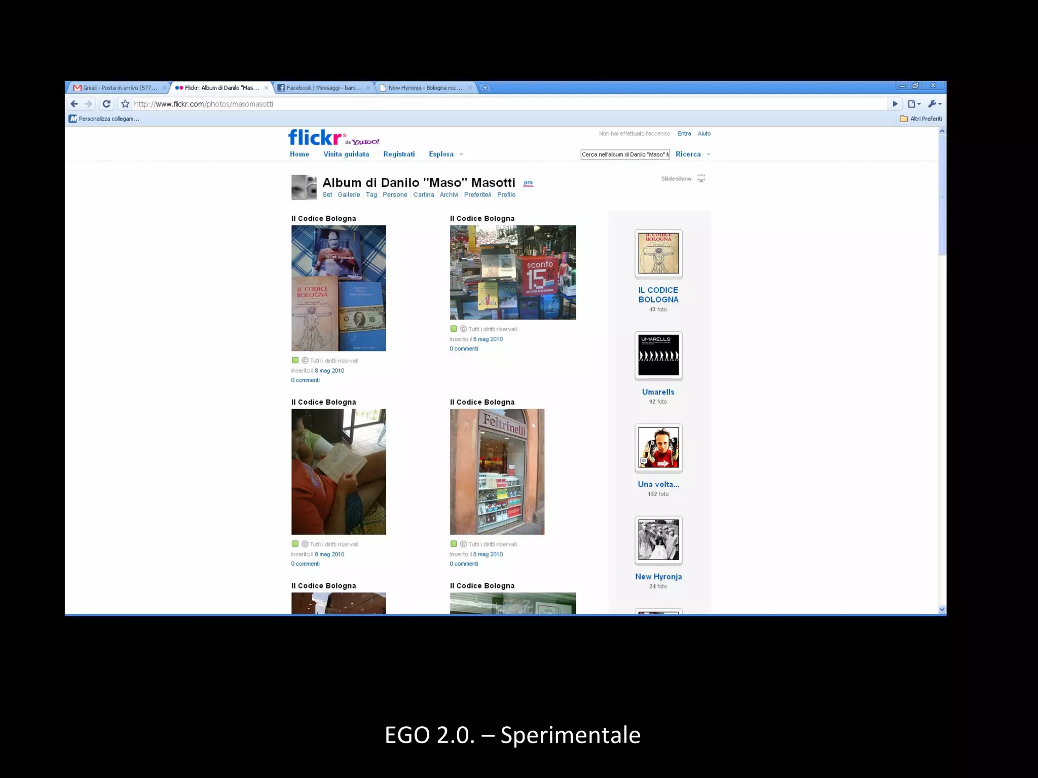 EGO 2.0. – Sperimentale