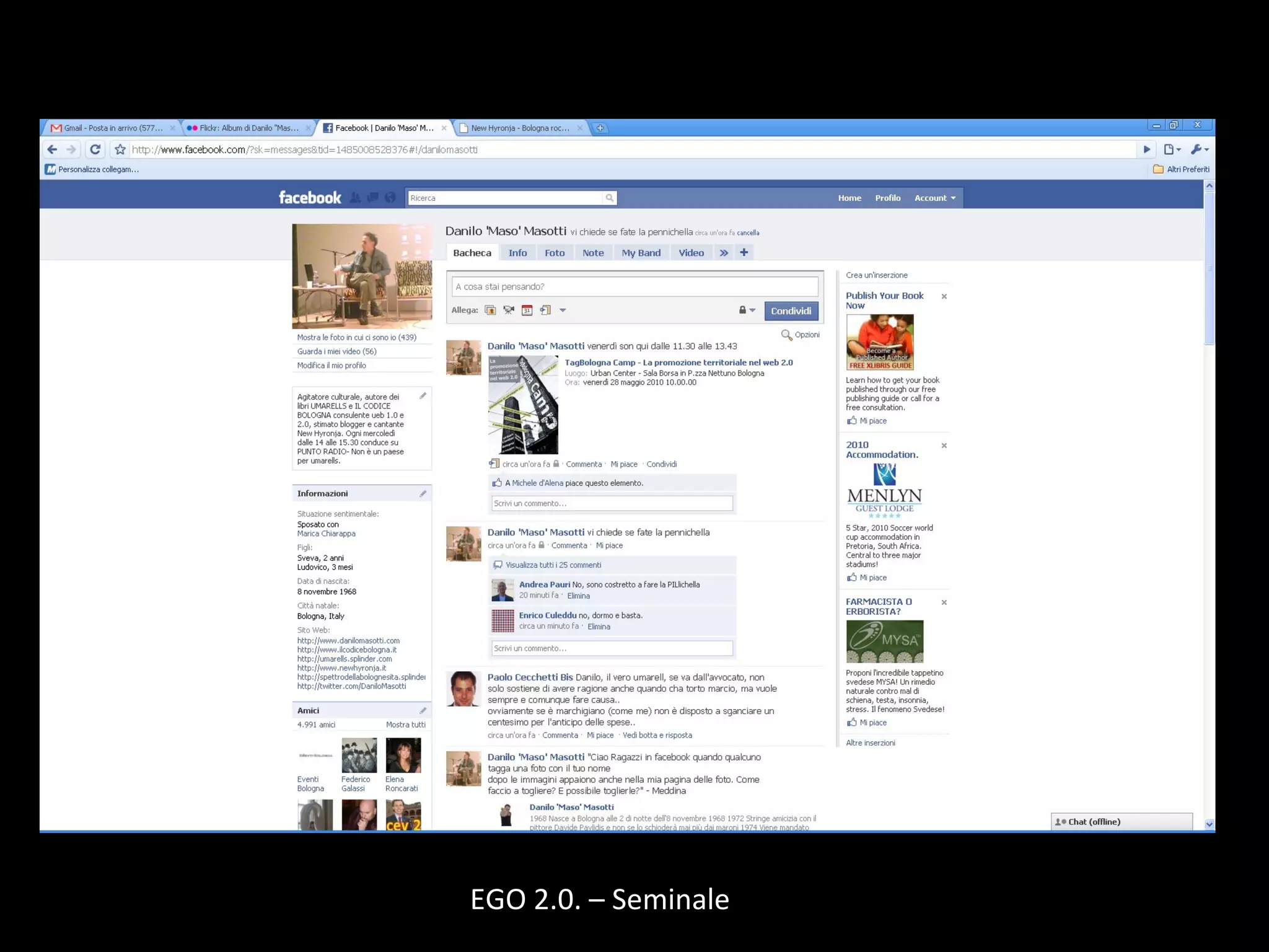 EGO 2.0. – Seminale