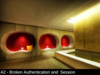 A2 - Broken Authentication and Session
 
