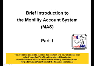 MAS Concept - Part 1 | PDF