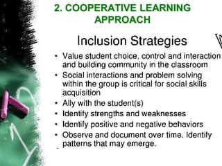2. COOPERATIVE LEARNING APPROACH  