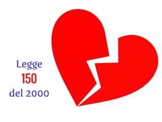 Legge
150
del 2000
 