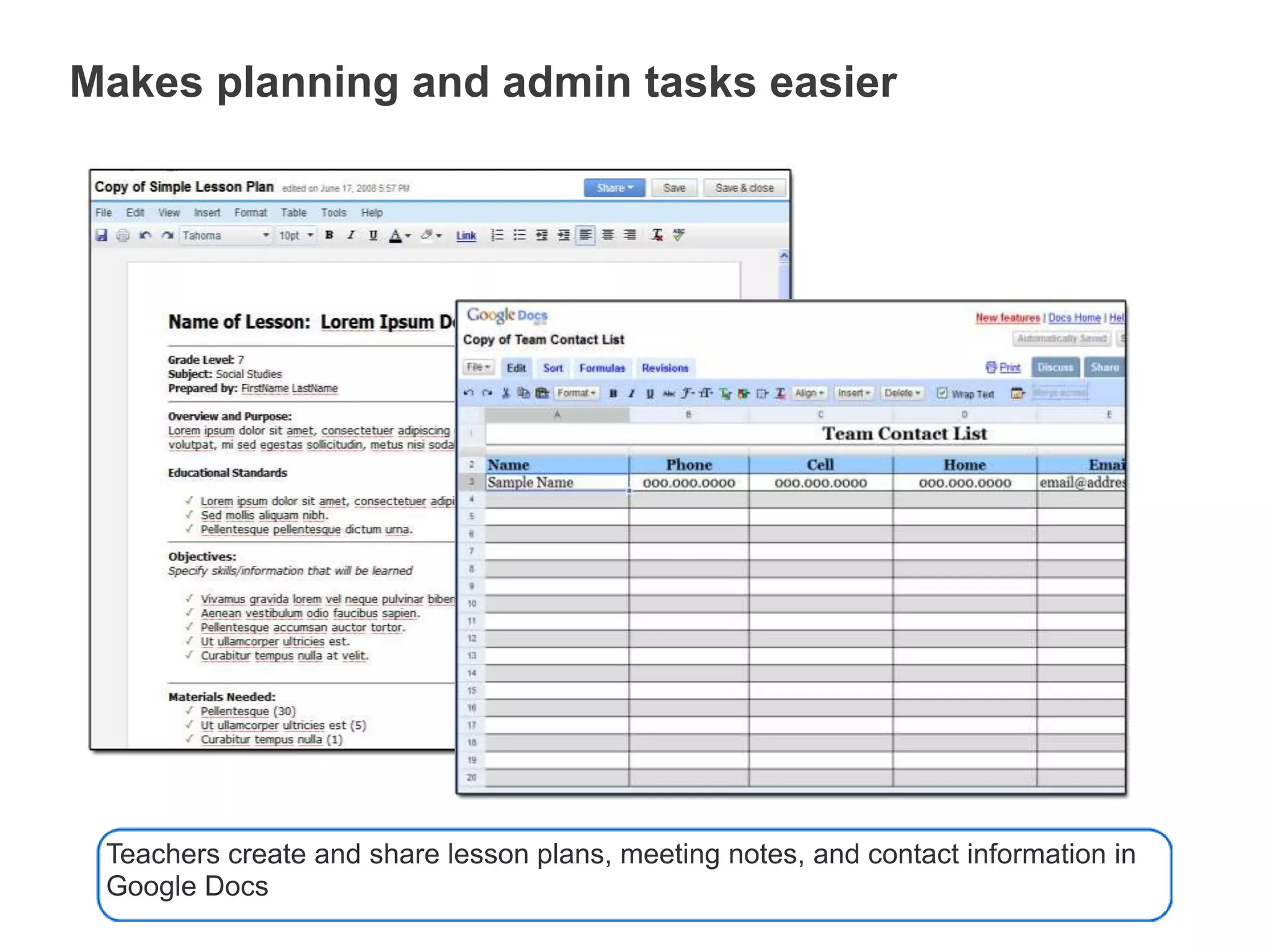 Example ExercisesDocumentsJournaling