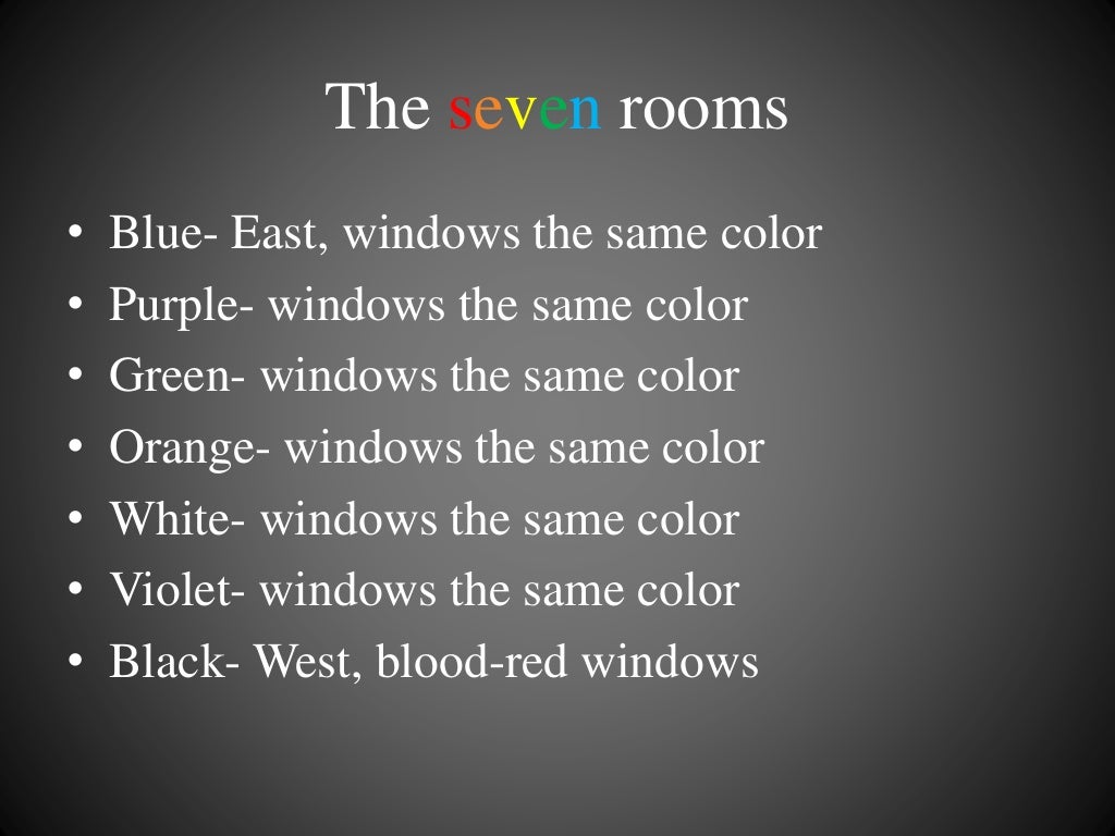 Masque of the Red Death Color Symbolism Masque of the Red Death Color Symbolism