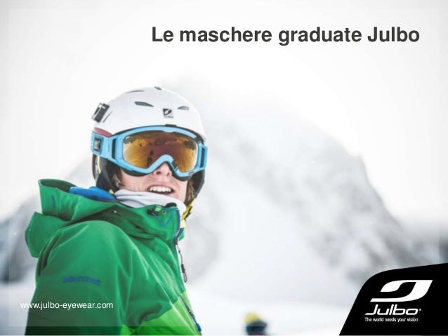 Le maschere graduate Julbo