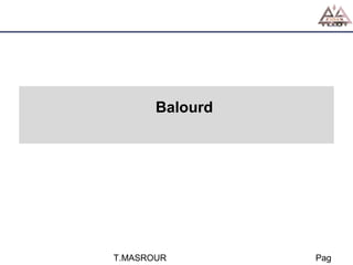 Balourd

T.MASROUR

Pag

 