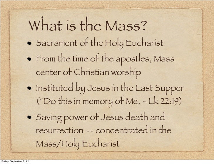 The Importance of the Holy Eucharist