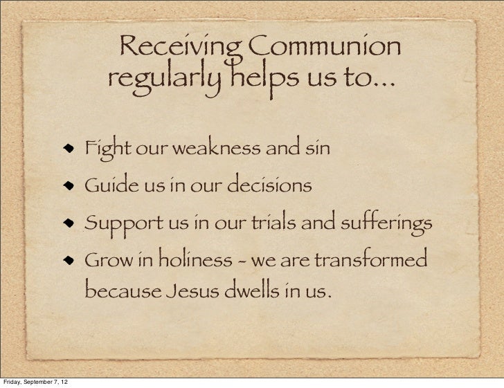 The Importance of the Holy Eucharist