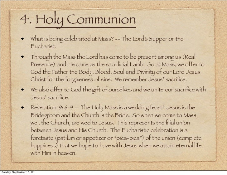 Appreciating the Holy Mass