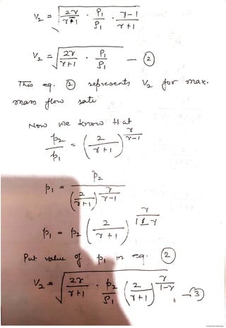 Mass flow-rate-and-critical-pressure-ratio