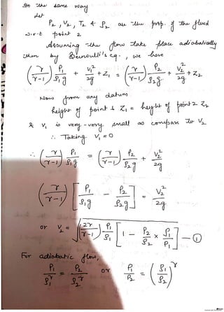 Mass flow-rate-and-critical-pressure-ratio