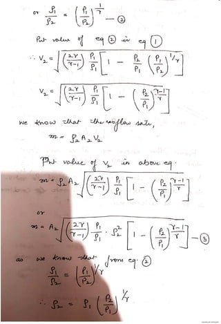 Mass flow-rate-and-critical-pressure-ratio