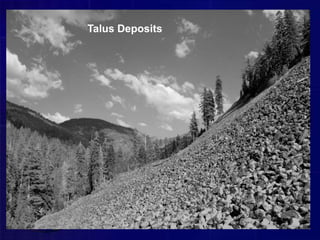 Talus Deposits
 