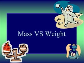 Mass VS Weight
 