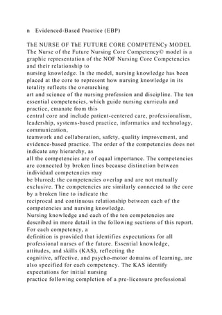 Massachusetts Nurse of the FutureNursing Core Competencies©.docx