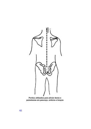 Pontos utilizados para aliviar dores e
     parestesias em pescoço, ombros e braços




62
 
