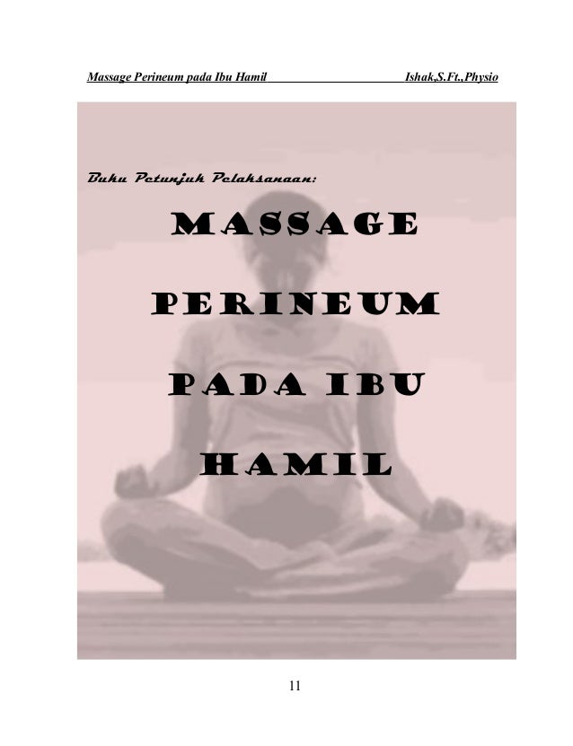 Massage perineum