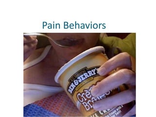              Pain Behaviors   