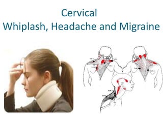                         Cervical    Whiplash, Headache and Migraine