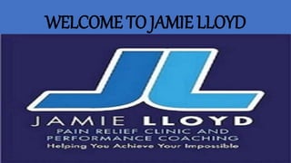 WELCOME TO JAMIE LLOYD
 