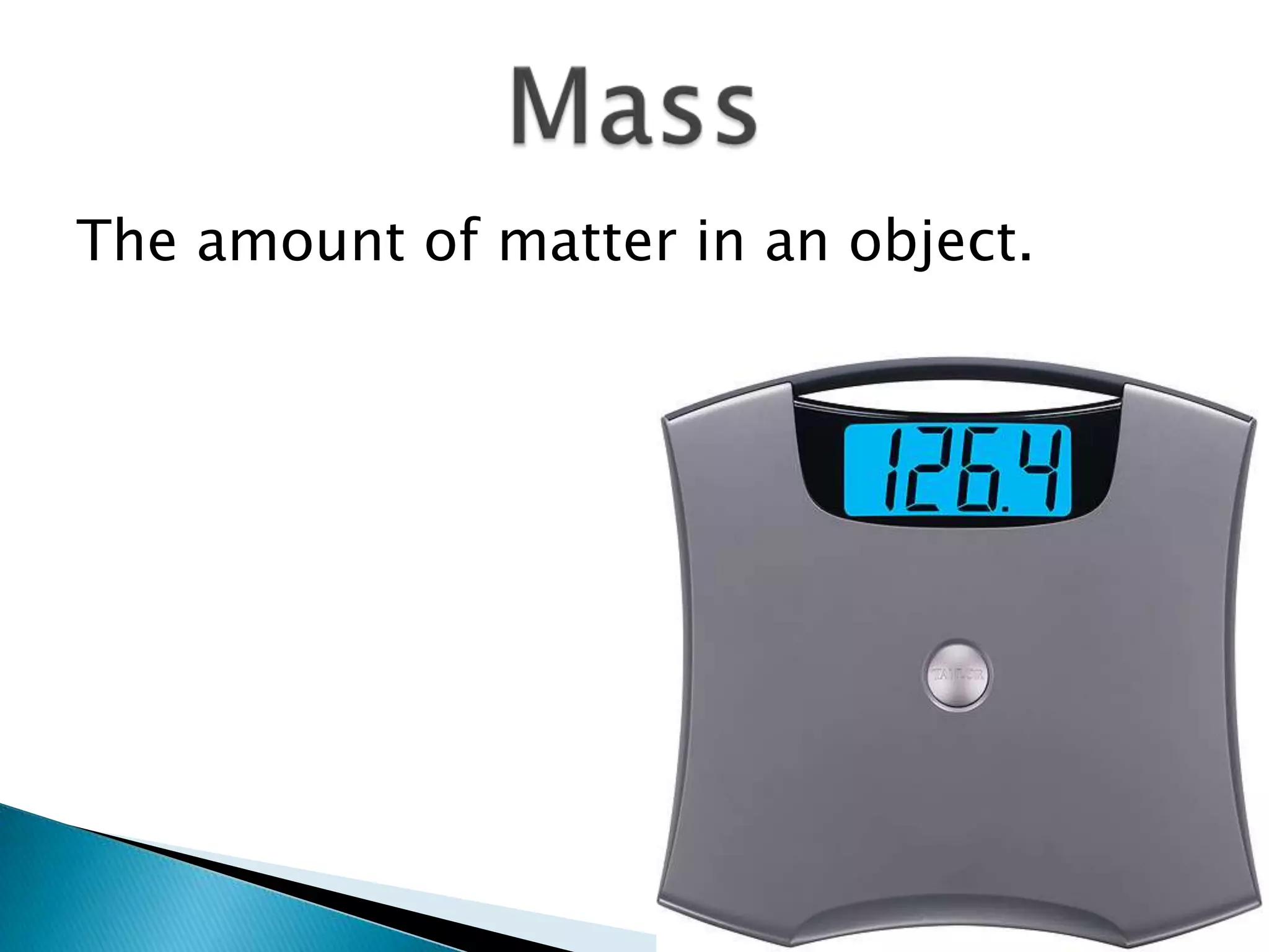 Mass and volume | PPT