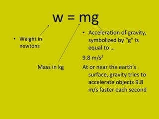 Mass and weight | PPT