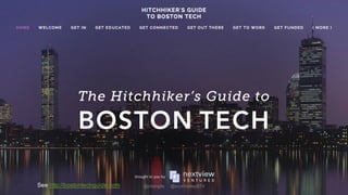MassChallenge 2016 Bootcamp - Doing Business in Boston