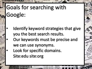 RESEARCH???

 