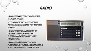 evolution in mass communication | PPTX