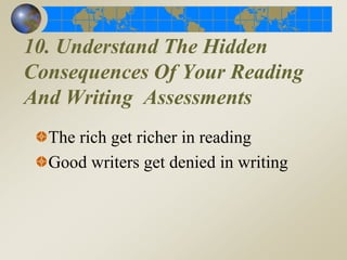 Keep good partners.  Drop bad partners.The Maine Professional Development Collaborative