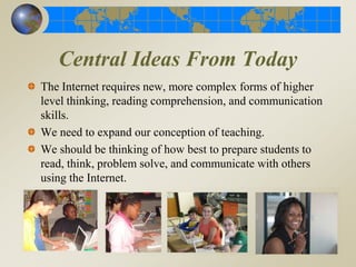 1. The Answer Requires A Team Approach:M.A.S.S.MassCUELibrary/Media SpecialistsEducational Technology CoordinatorsMassachusetts Department of  Elementary and Secondary EducationSchool Leadership TeamsTeachers