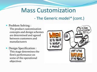 Mass customization | PPTX