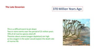 Mass extinction events in historic era | PPTX